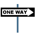 One Way Sign