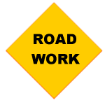 Road Work Sign