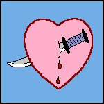 The wounded heart illustrated