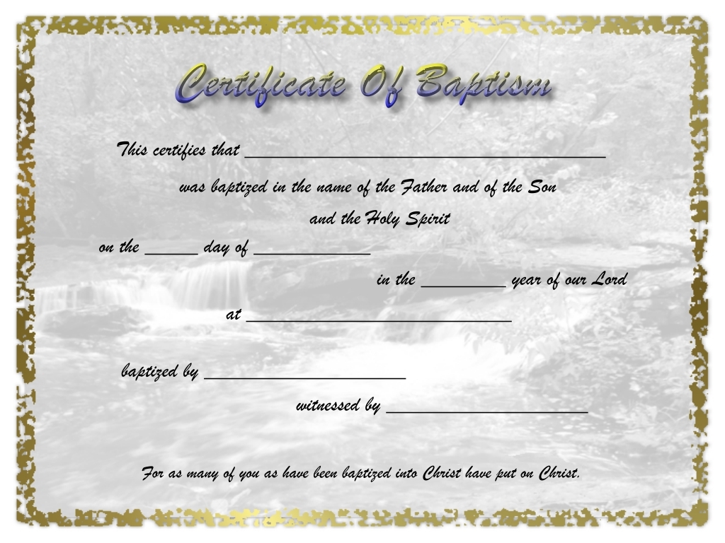 Free Printable Baptism Certificates free-printable-baptism-certificates