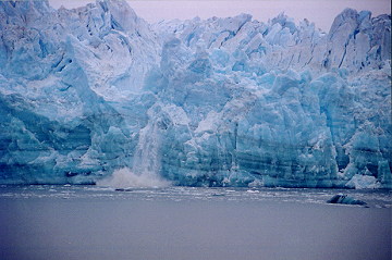 Alaska Glacier Calving