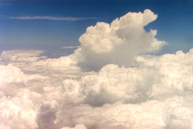Above the clouds