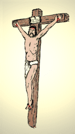 The body of Jesus was cut for us