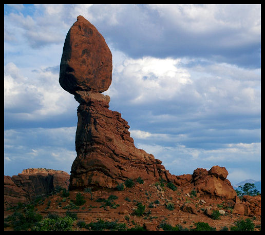 Balance Rock at Moab, AZ