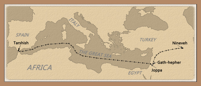 Jonah's Map