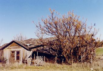 Photo of an old house