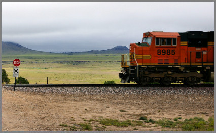 Speeding Train